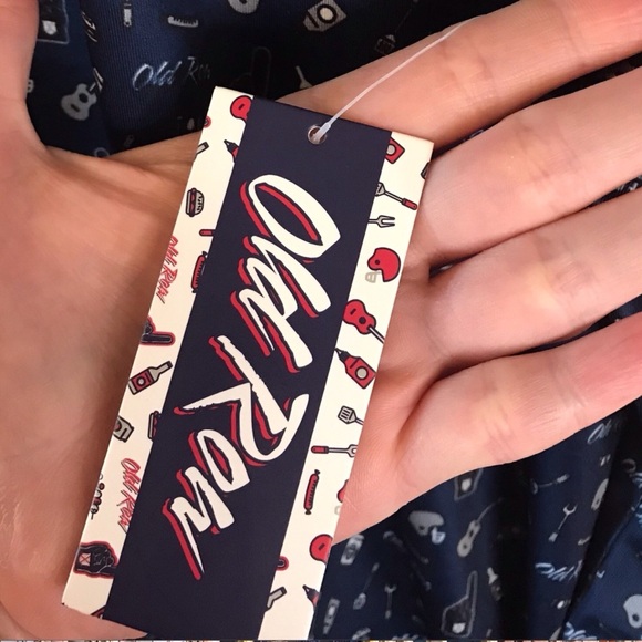 NWT‎ Old Row Navy Men's 3x Polo Shirt Tailgater pattern - Picture 4 of 7